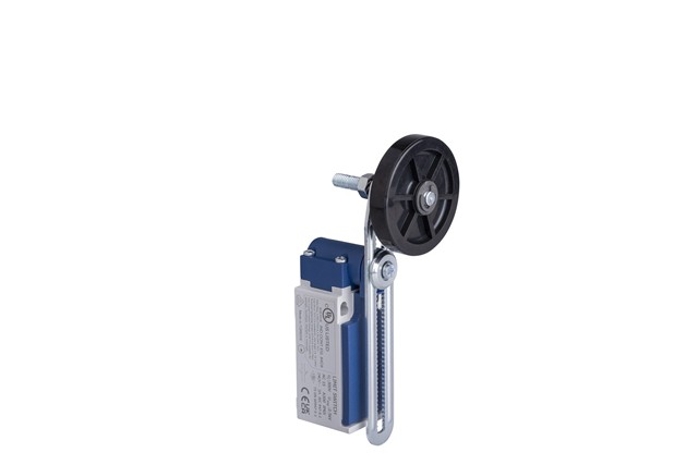 L5 Plastic Body 50 mm Rubber Adjustable Roller Arm Adjustable Roller Slow Action 1NO+1NC Limit Switch